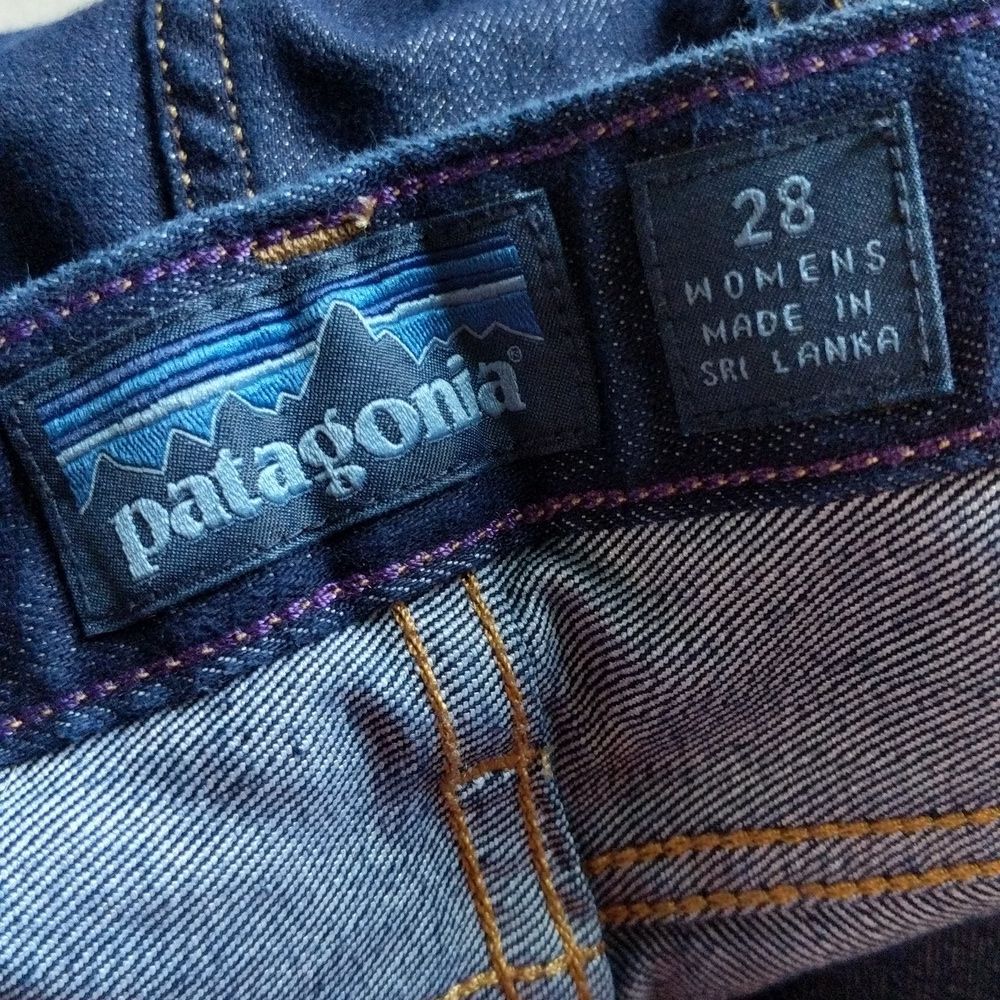 Patagonia straight leg regular dark wash women's jeans size 28 - Picture 8 of 12